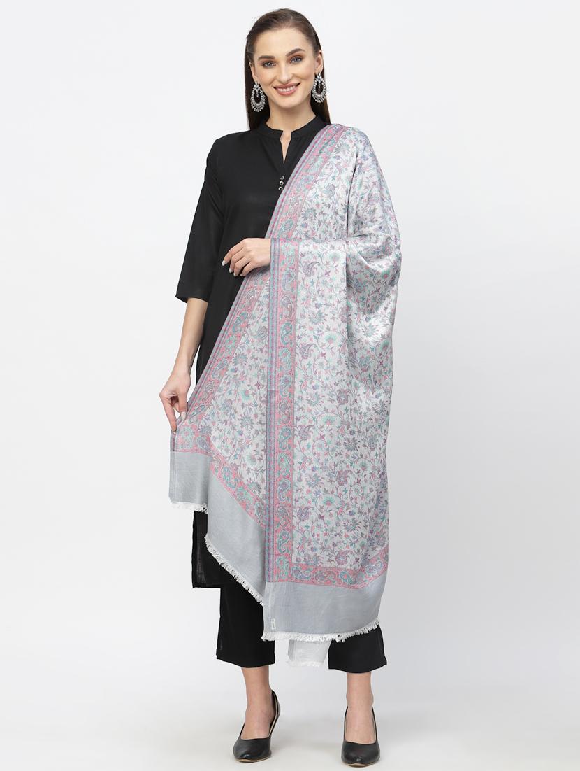women's floral print stole - 19330215 - Standard Image - 3