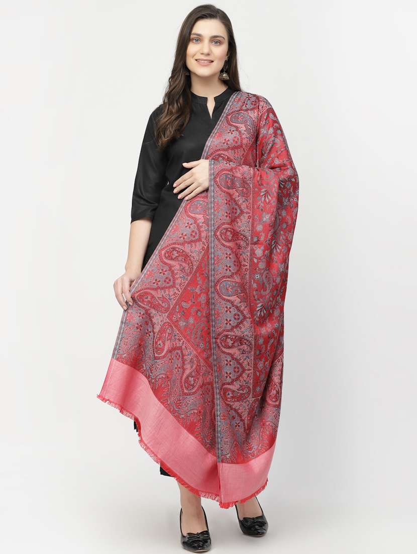 women's paisley print stole - 19330218 - Standard Image - 3