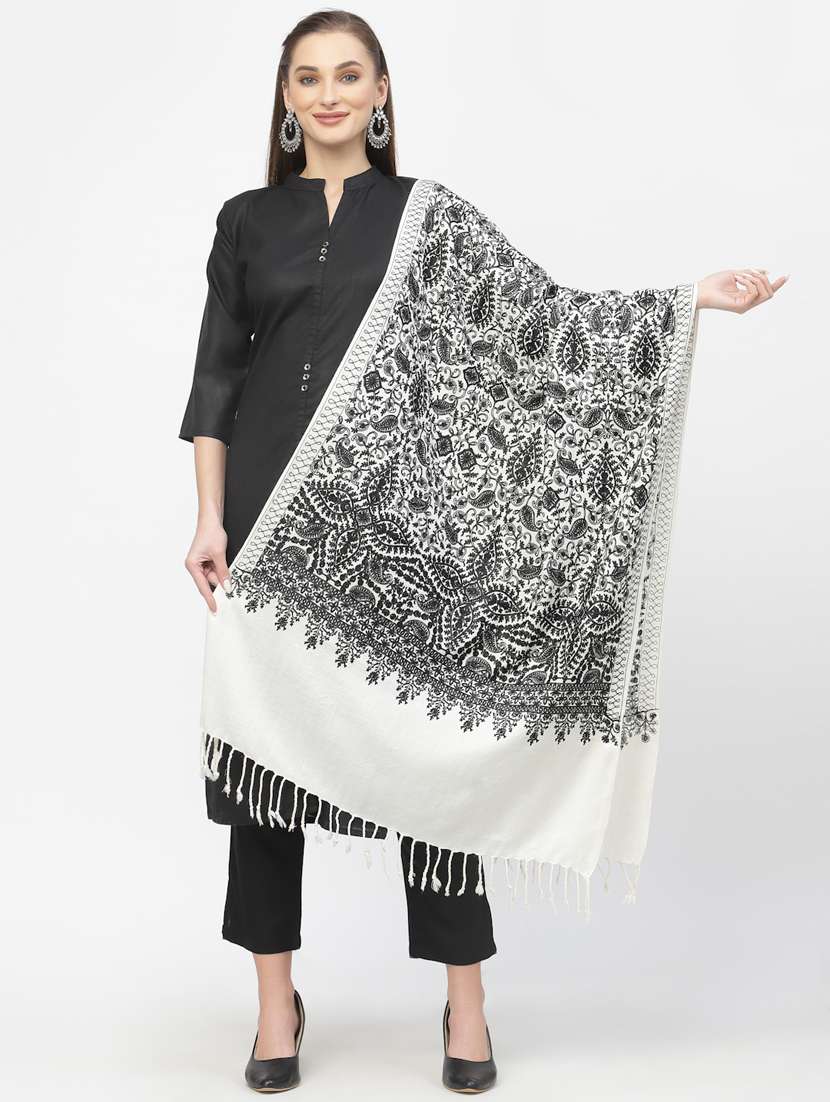 women's self design print stole - 19330221 - Zoom Image - 0