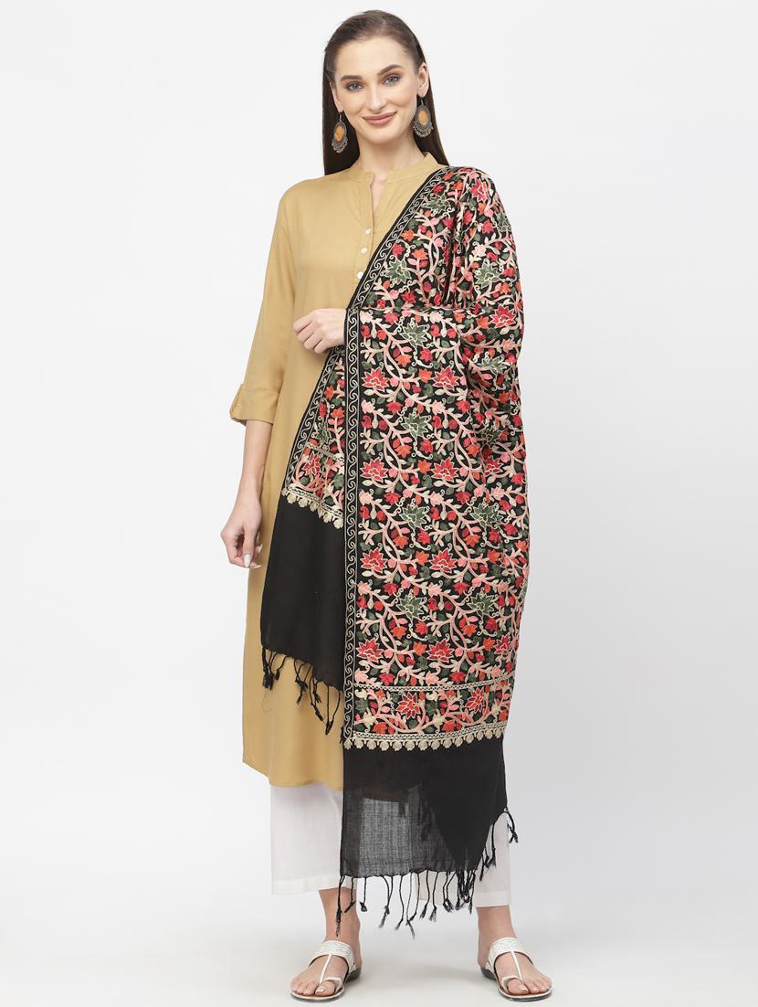 women's floral print stole - 19330222 - Standard Image - 3
