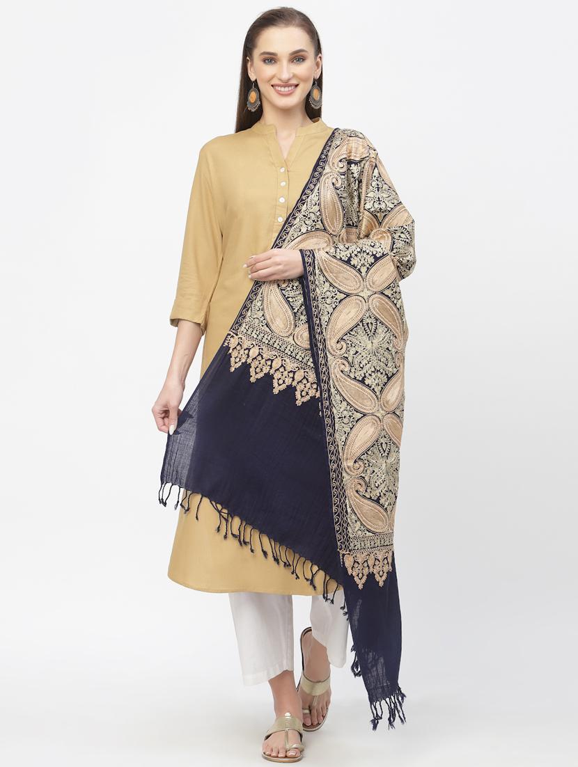 women's paisley print stole - 19330223 - Standard Image - 3