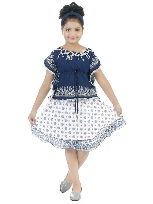girls self design frock - 19330234 -  Standard Image - 0