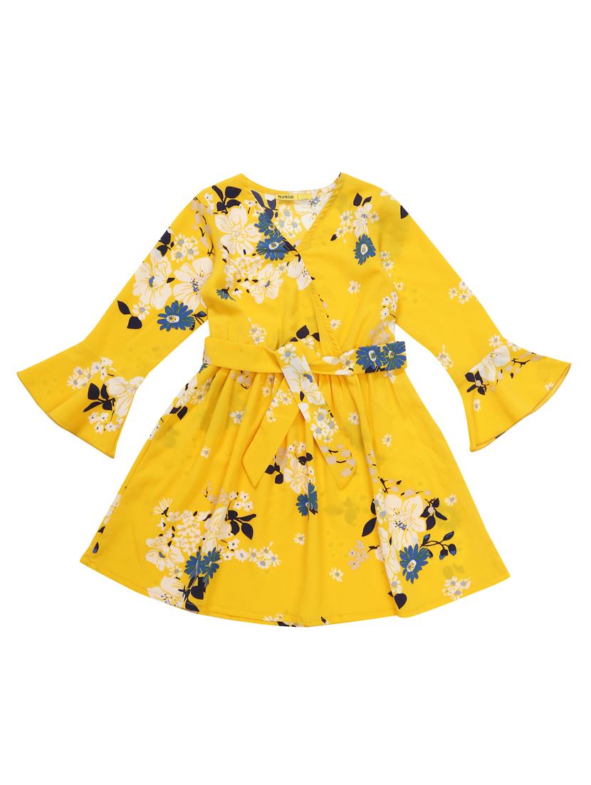 printed polyester frock - 19330300 - Zoom Image - 0