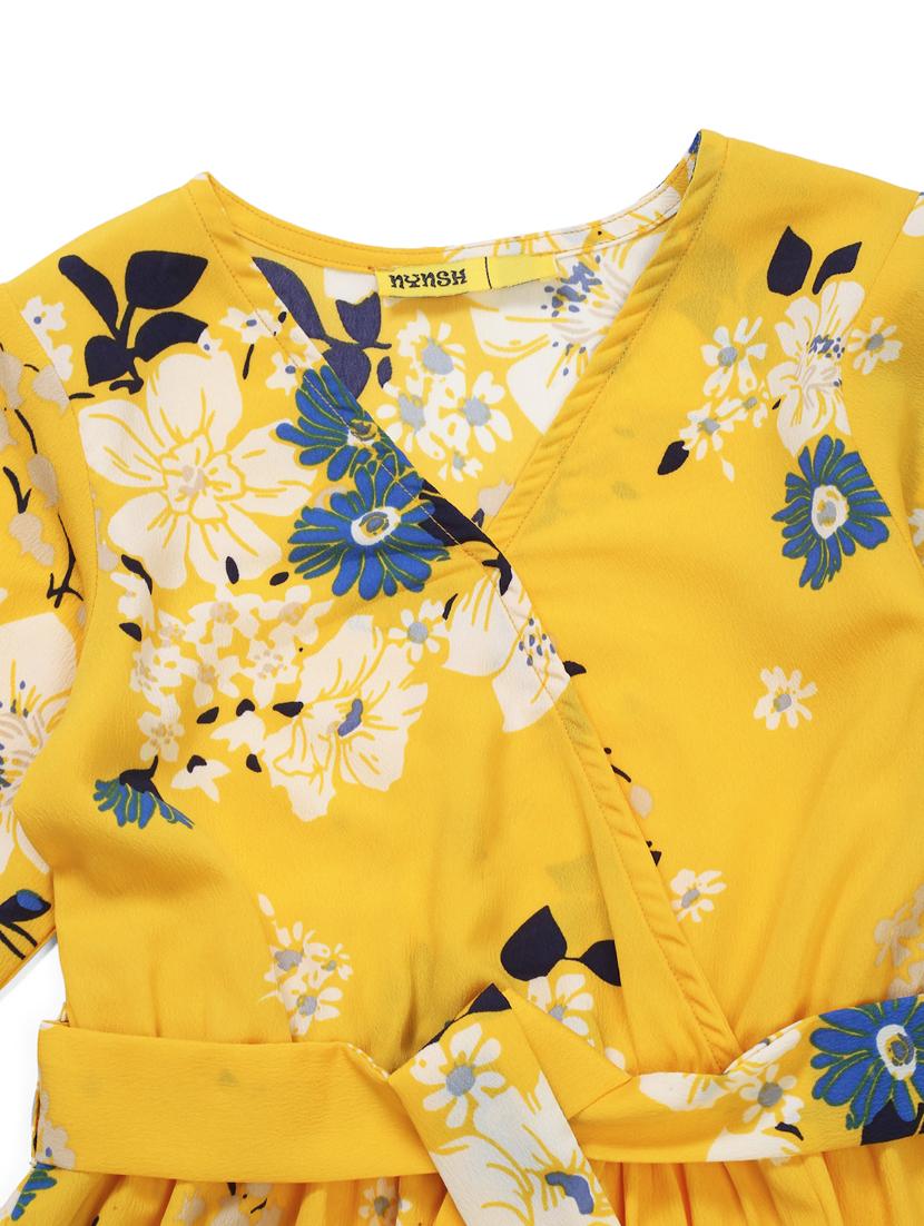printed polyester frock - 19330300 - Standard Image - 3