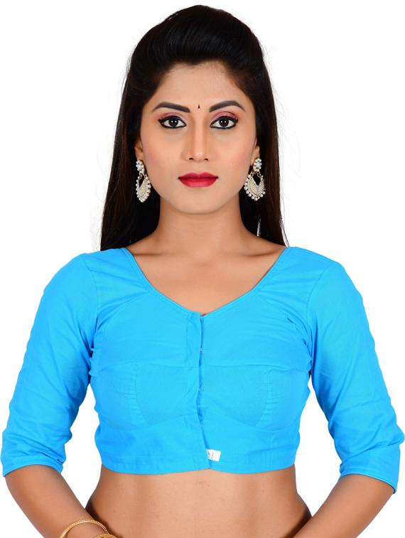 round neck regular blouse - 19330354 -  Zoom Image - 0