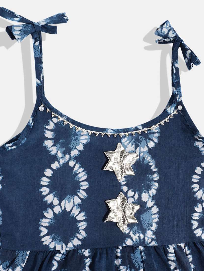 bandhani print kurta pant set - 19332985 -  Standard Image - 3