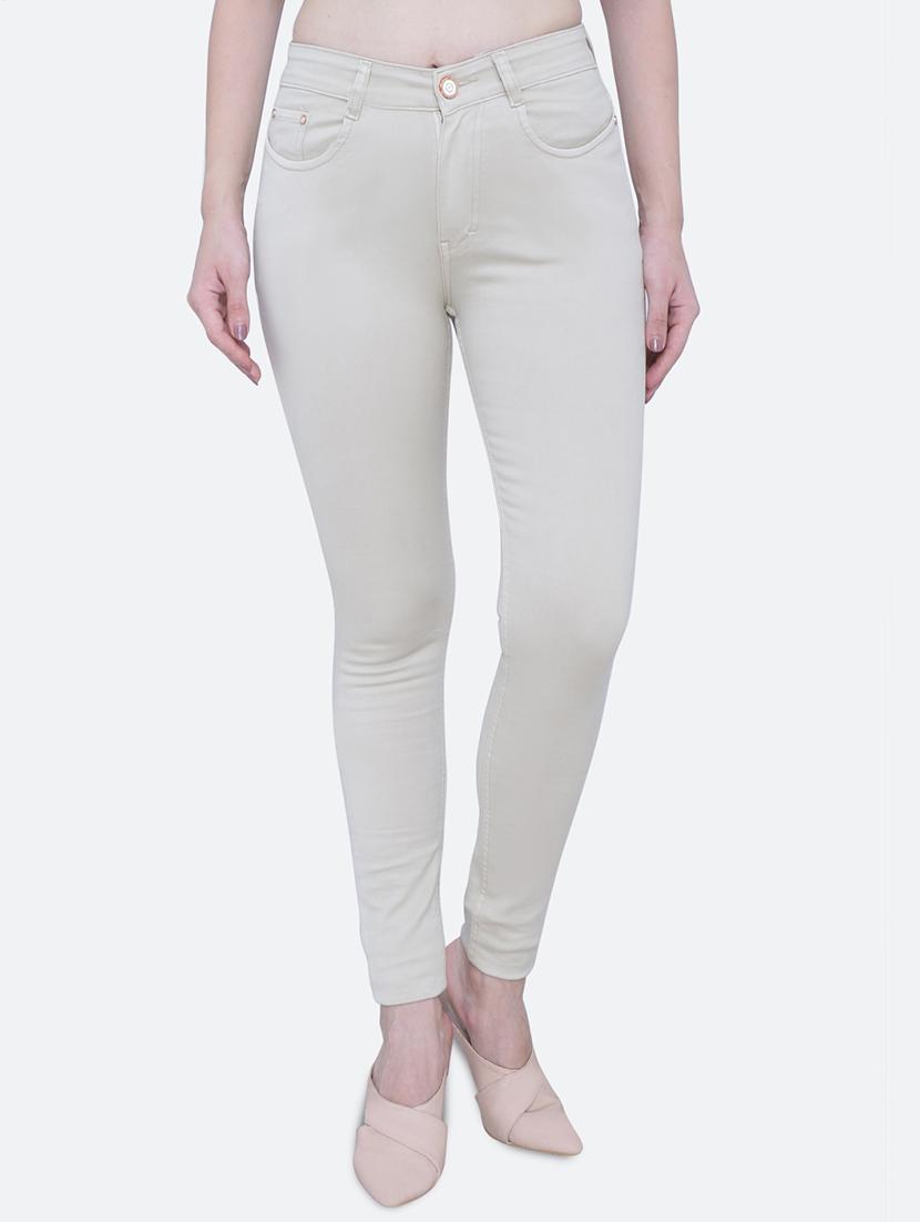 women's plain slim fit jeans - 19332989 -  Zoom Image - 0