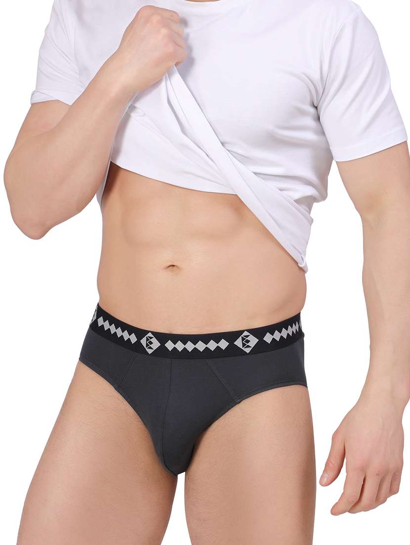 pack of 3 solid hipster brief - 19333991 -  Standard Image - 3