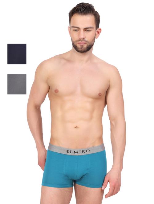pack of 3 solid trunks - 19334031 - Standard Image - 0