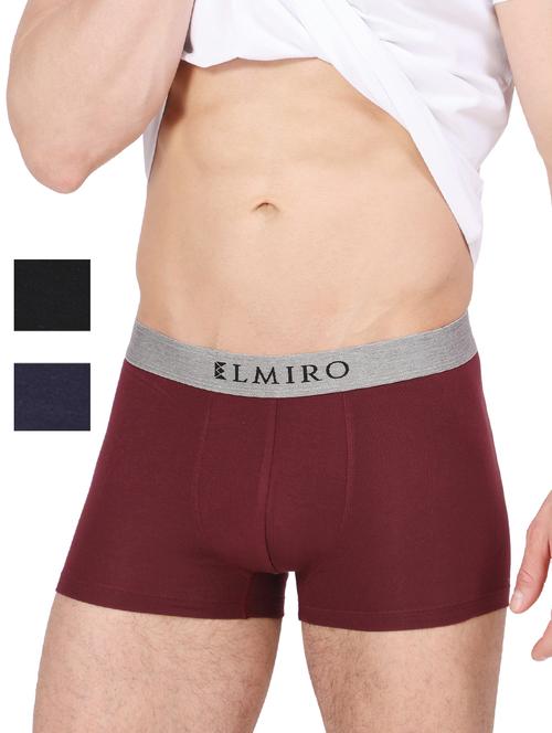 pack of 3 solid trunks - 19334058 - Standard Image - 0