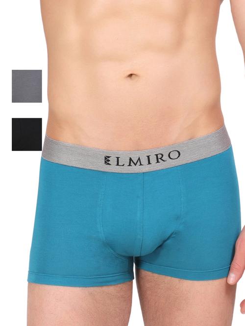 pack of 3 solid trunks - 19334061 - Standard Image - 0