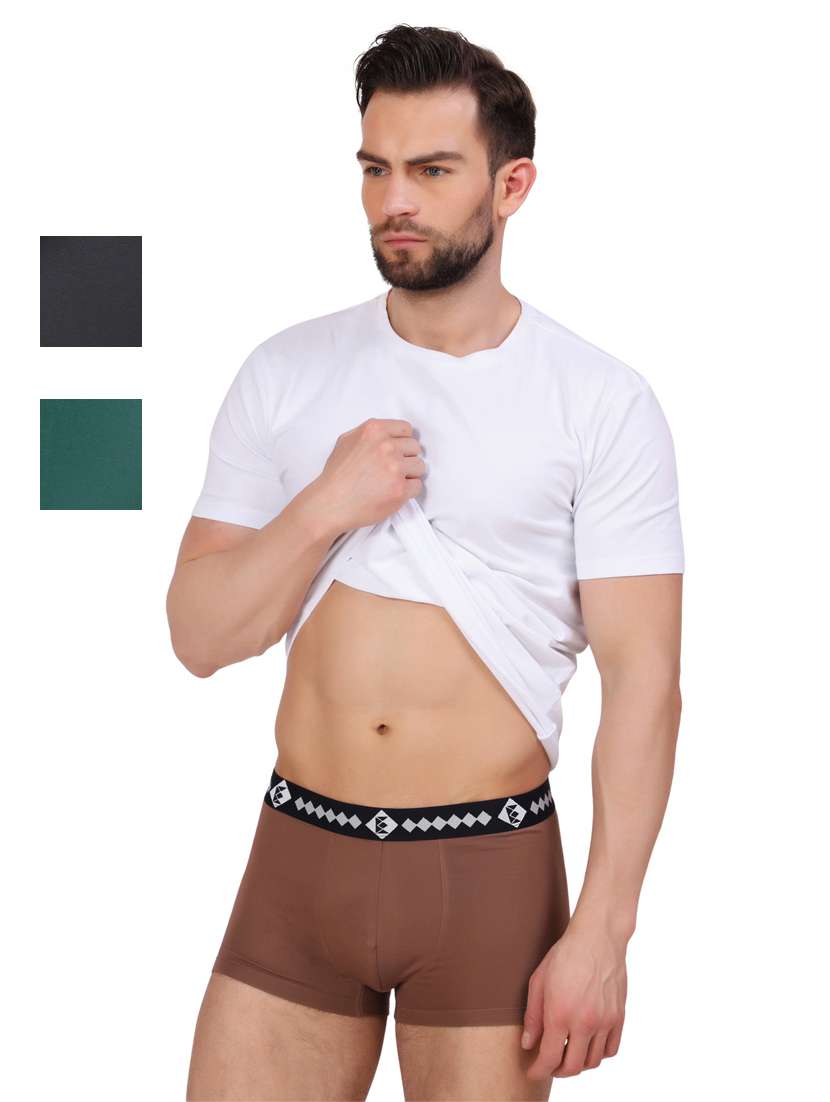 pack of 3 solid trunks