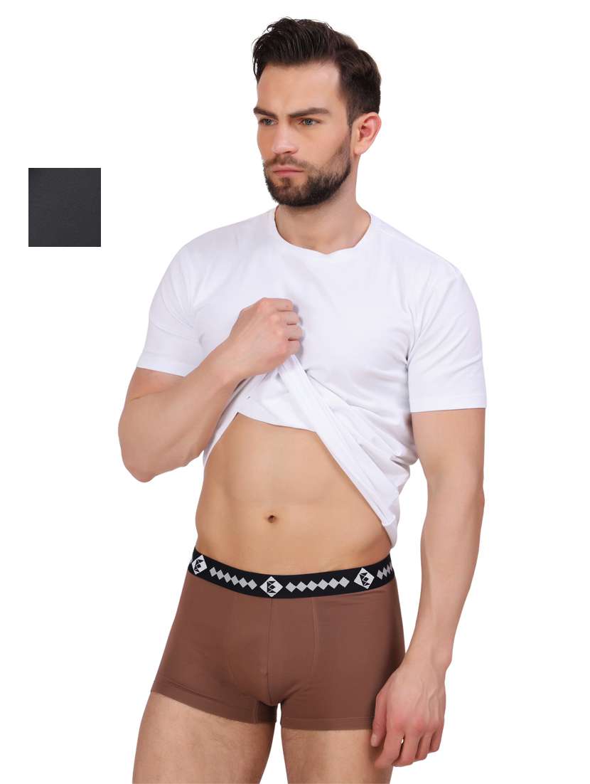 pack of 2 multi colored trunks brief