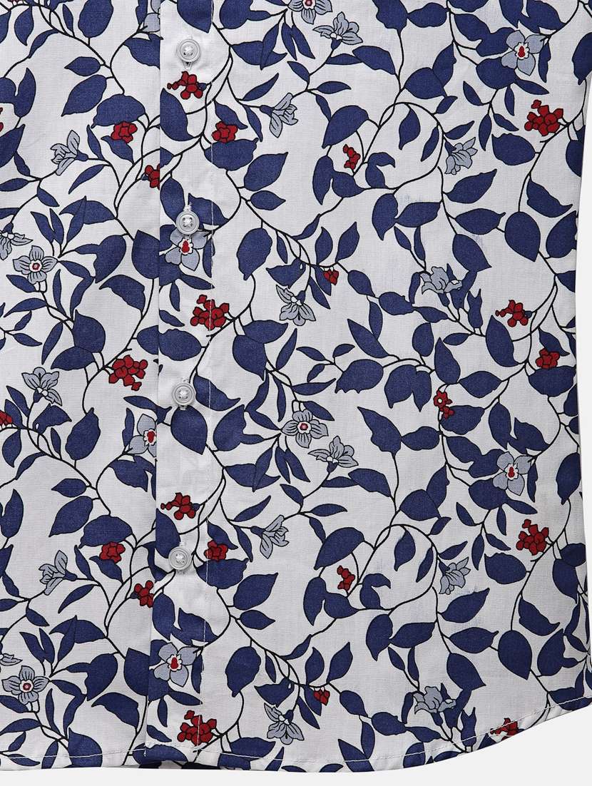 white printed shirt - 19334183 -  Standard Image - 3