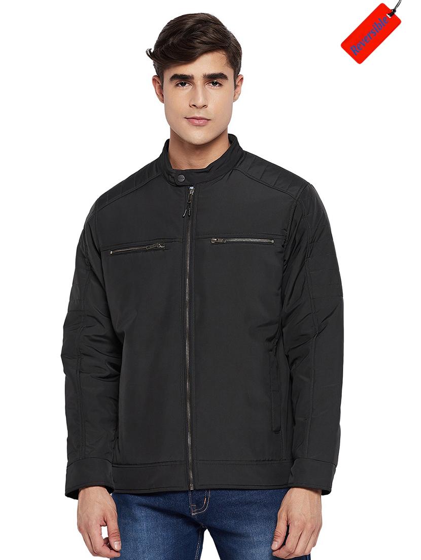 black bomber jacket - 19334877 - Zoom Image - 0