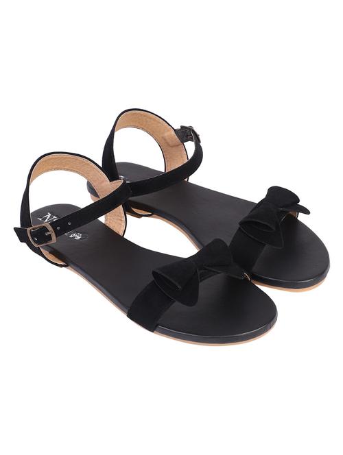 black ankle strap sandal - 19337685 - Standard Image - 0