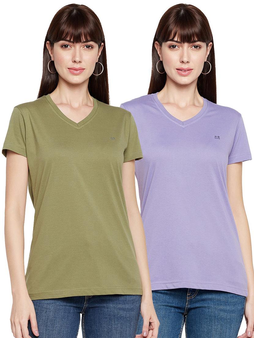 women's t-shirt combo - 19342155 - Zoom Image - 0
