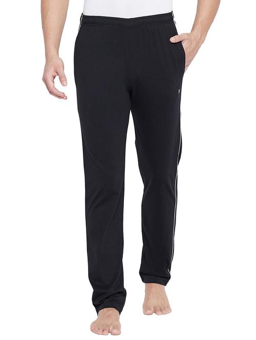 mid rise solid track pant  - 19342286 -  Standard Image - 0