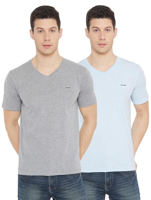 pack of 2 cotton short sleeves t-shirt - 19343908 - Standard Image - 0