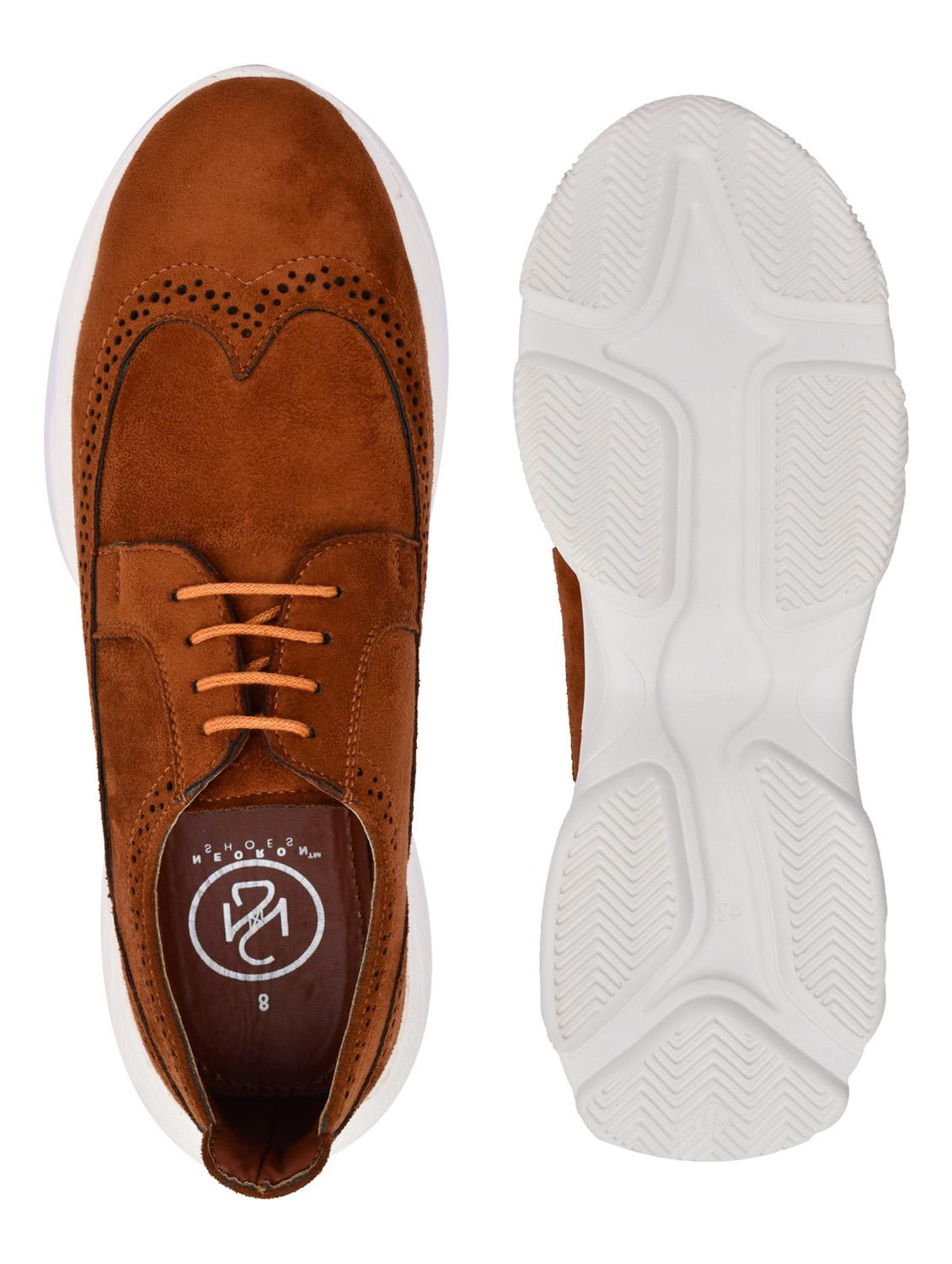 tan lace up shoes - 19345407 - Standard Image - 5