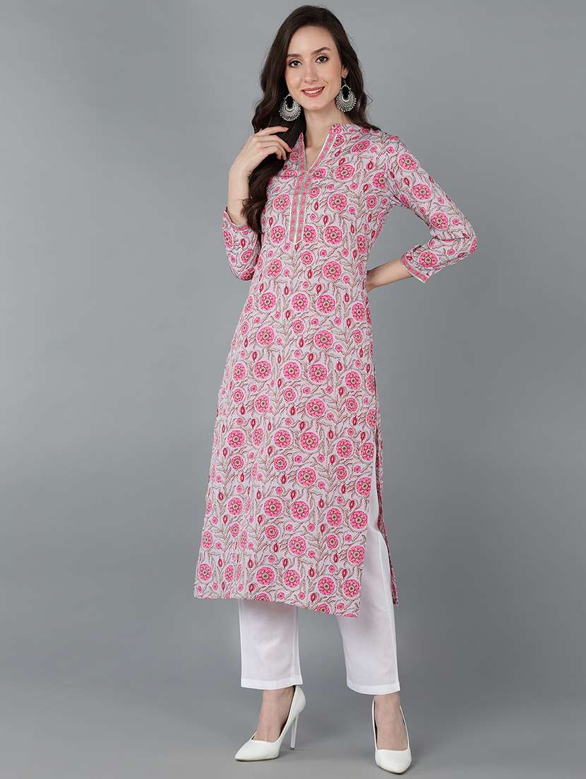women's straight kurta