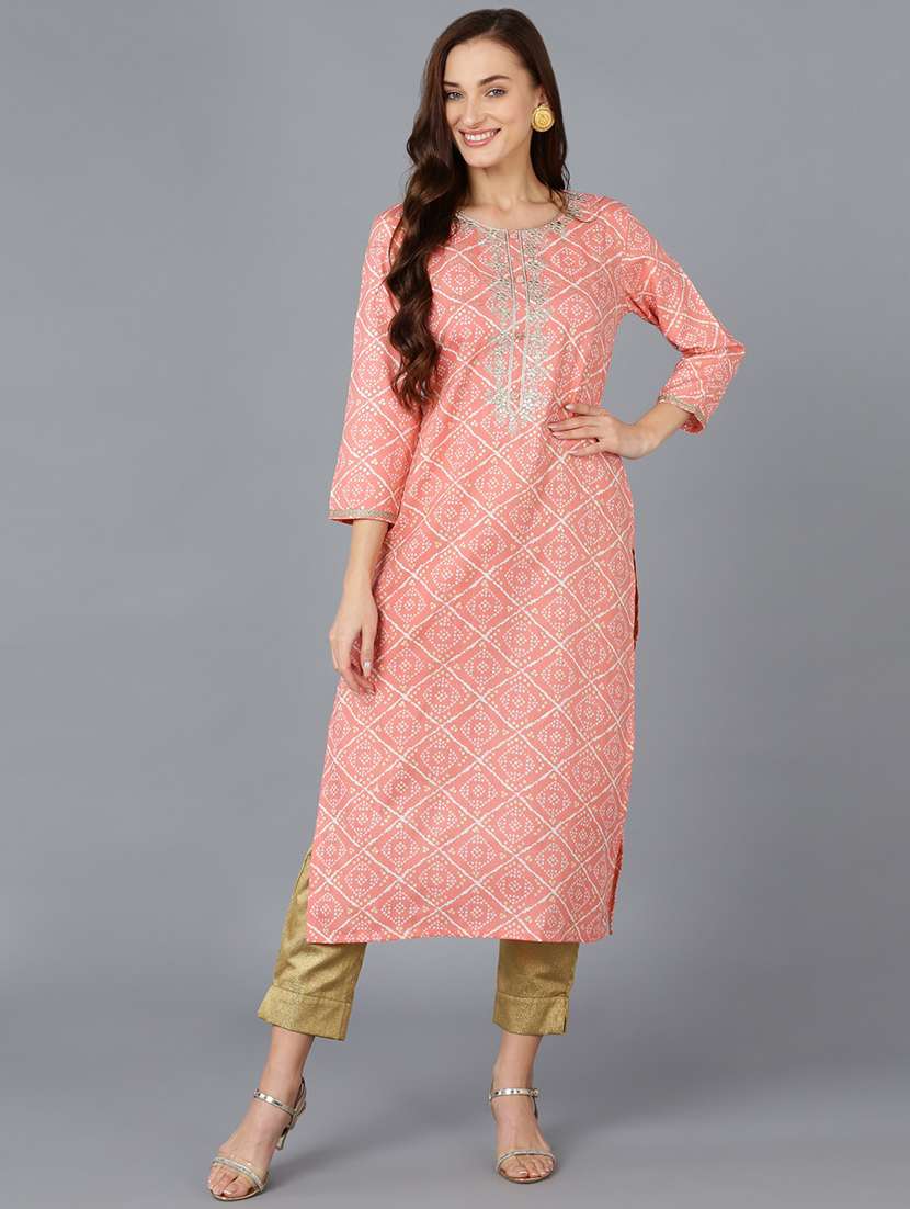 women's straight kurta