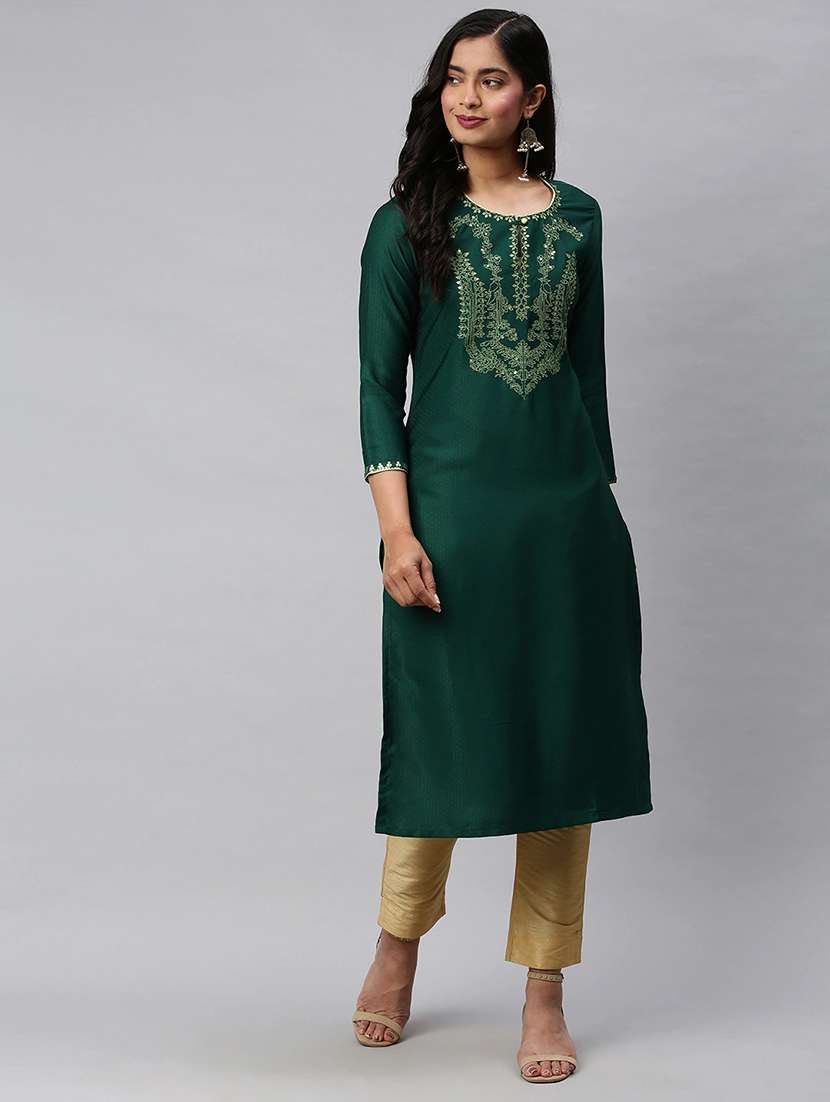 women's straight kurta