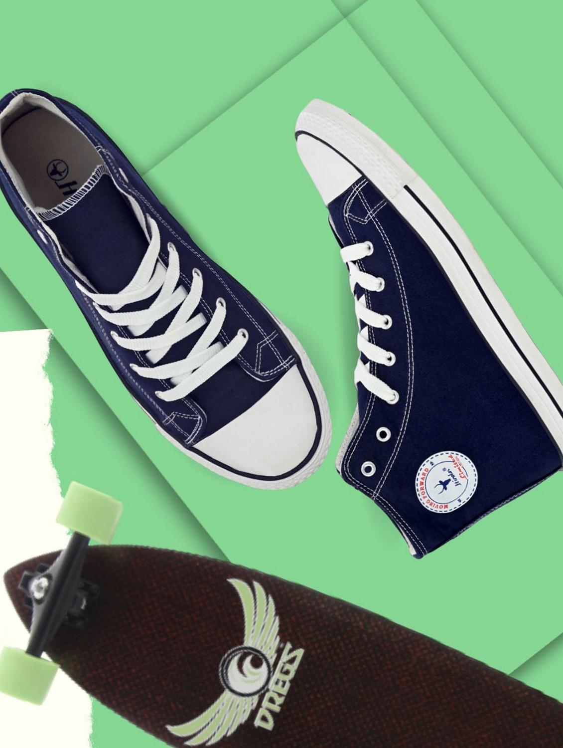 solid lace up sneaker - 19349125 - Zoom Image - 0