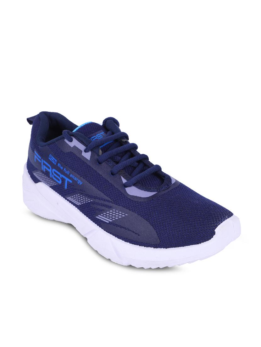 navy mesh sport shoes - 19349413 -  Zoom Image - 0