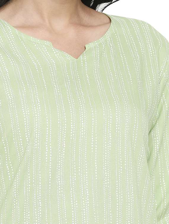 women printed night suit set - 19349774 -  Standard Image - 3