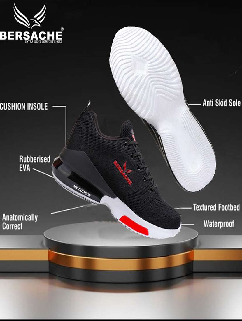 black canvas sport shoes - 19354284 - Standard Image - 5