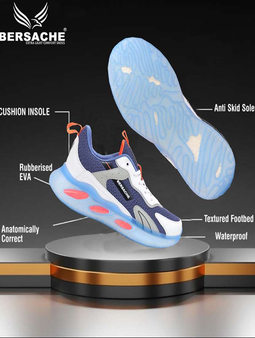 blue sheet sport shoes - 19354287 - Standard Image - 5