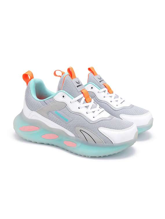multi colored lace up sport shoe - 19354289 - Standard Image - 3