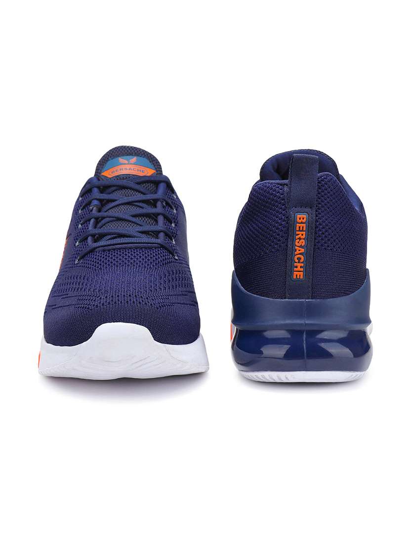 navy canvas sport shoes - 19354297 - Standard Image - 3