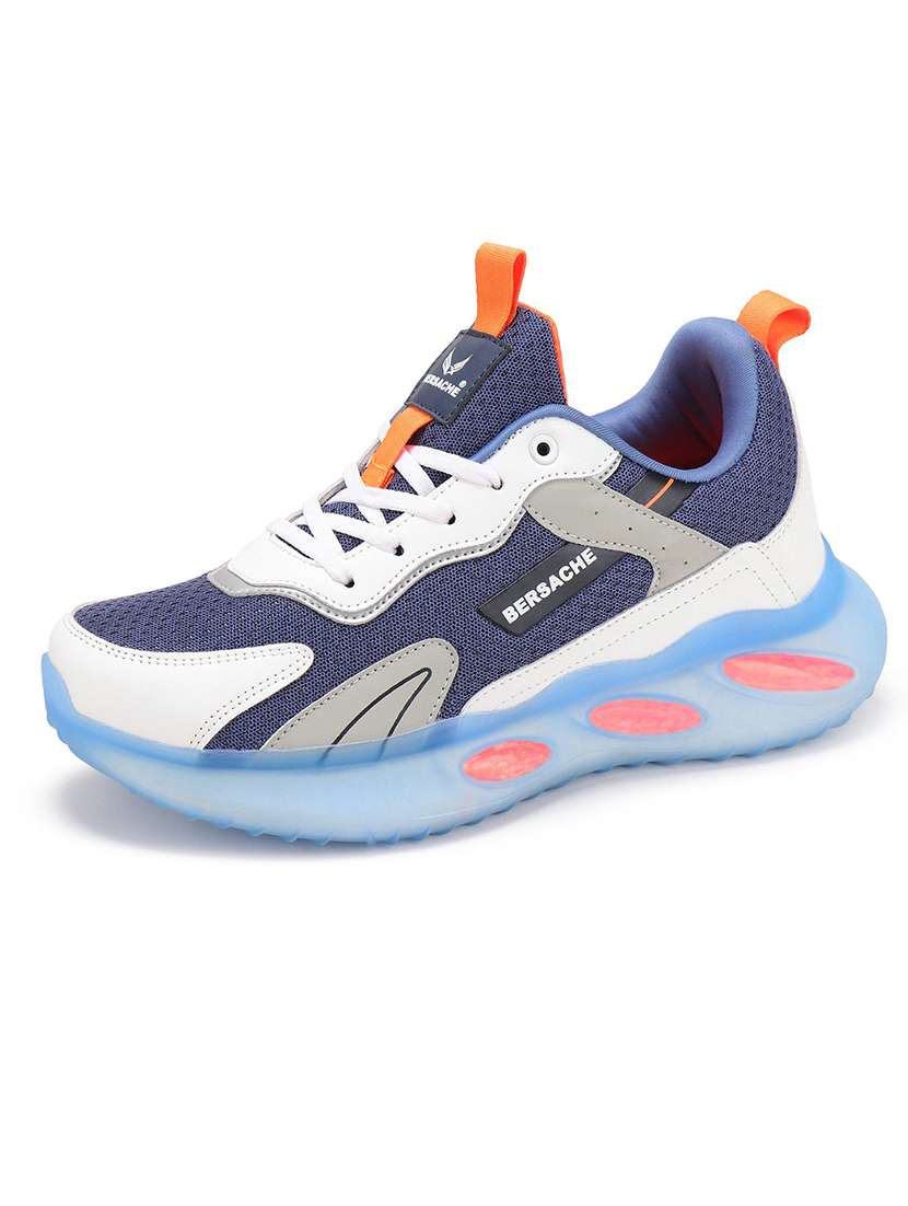 blue sheet sport shoes