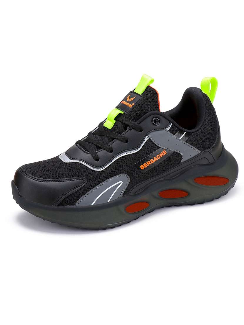 black sheet sport shoes - 19354300 -  Zoom Image - 0