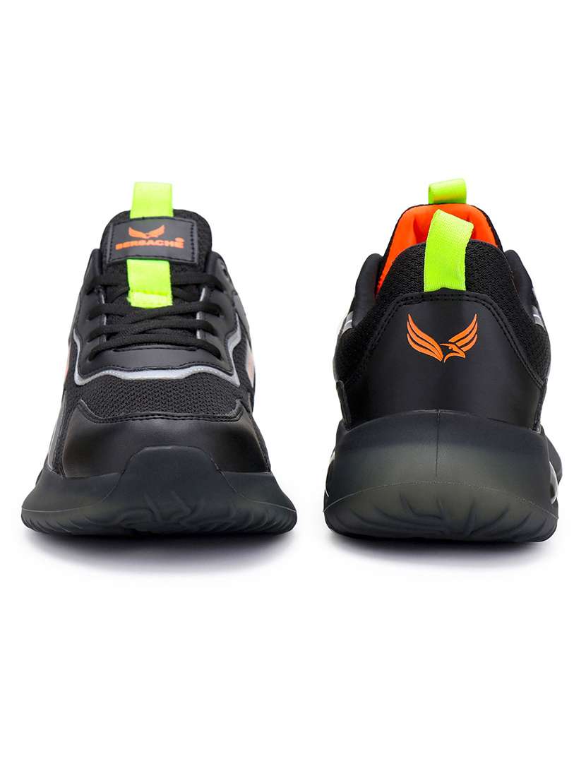 black sheet sport shoes - 19354300 - Standard Image - 3