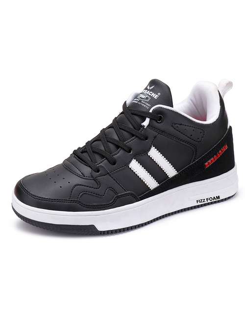 black sheet sport shoes - 19354303 - Standard Image - 0