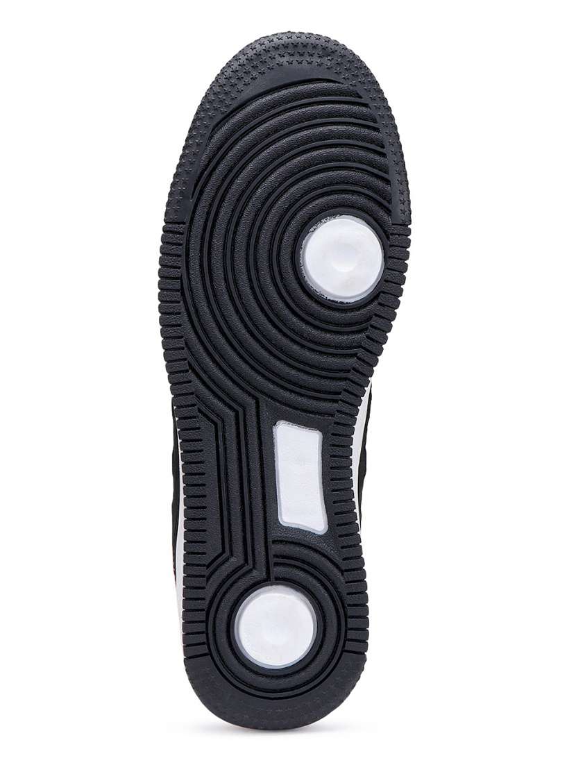 black sheet sport shoes - 19354303 - Standard Image - 5
