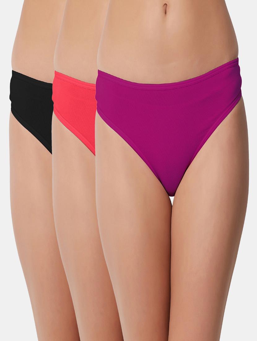 pack of 3 thong panty - 19354534 -  Zoom Image - 0