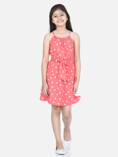 girls round neck sleeveless frock - 19370801 - Standard Image - 0