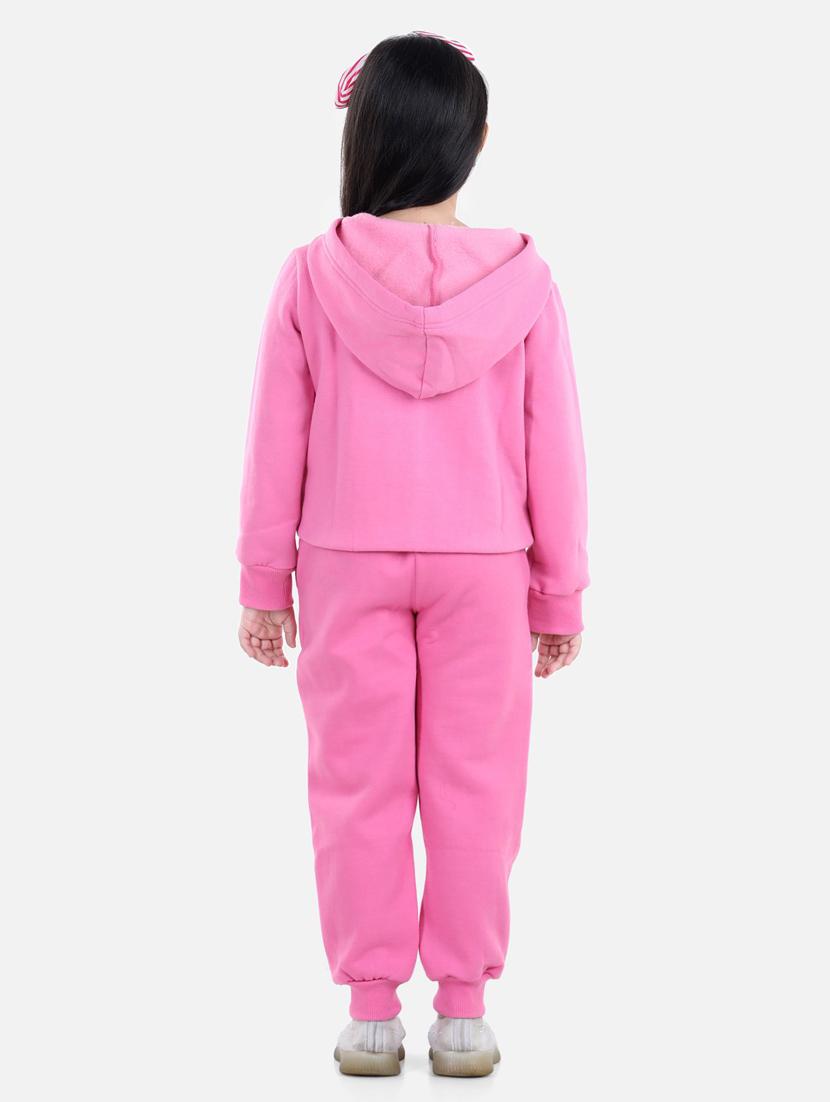pink cotton blend full length twin sets - 19370990 - Standard Image - 3