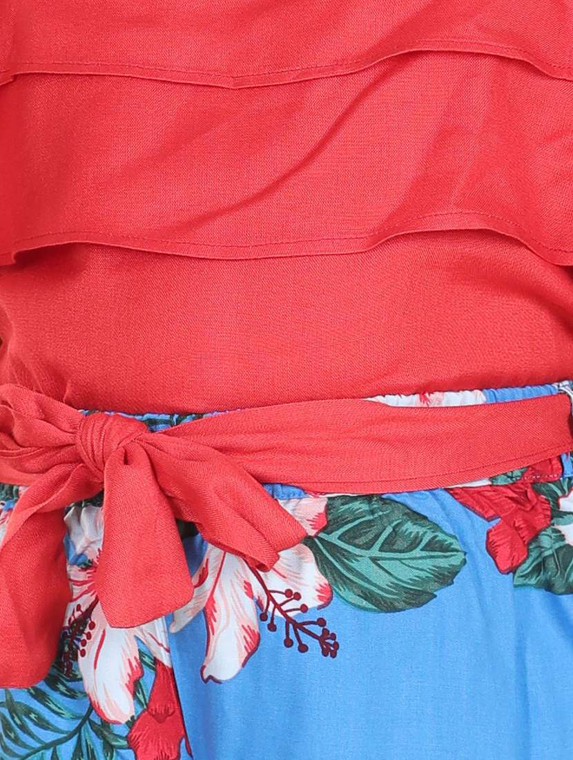 girls solid full length jump suit - 19371011 -  Standard Image - 3