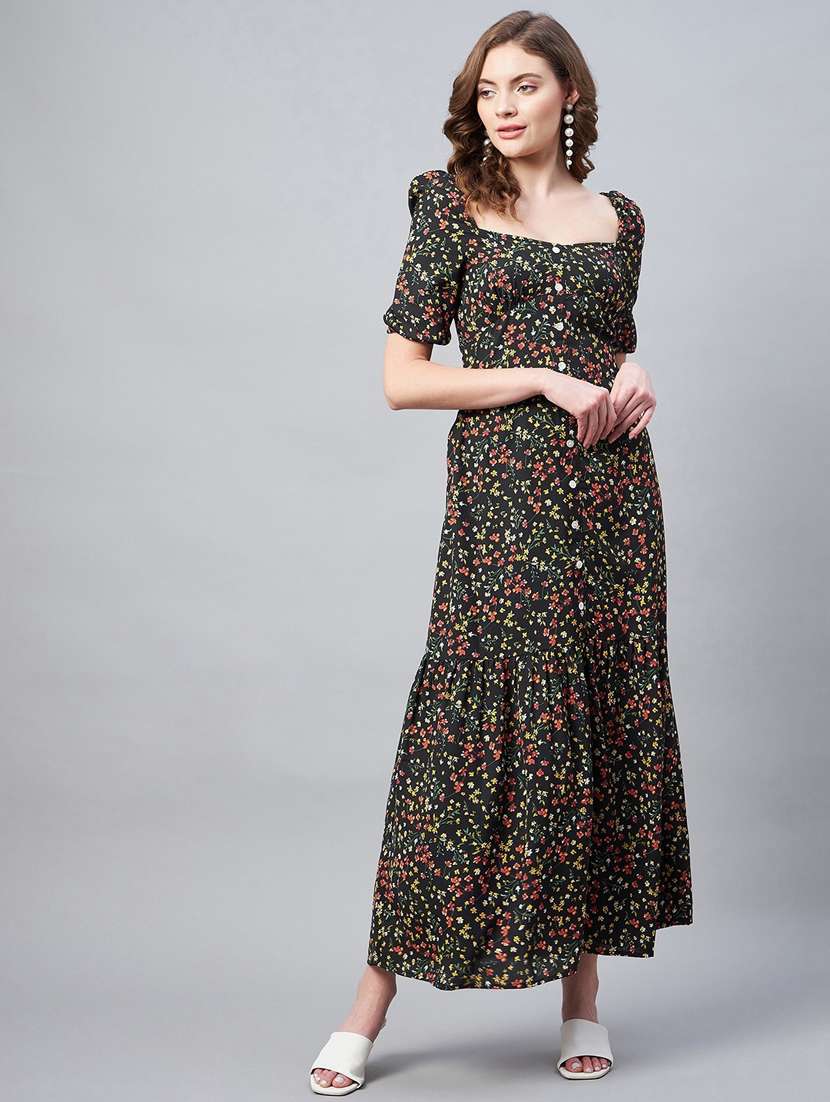 women's tiered dress floral dress