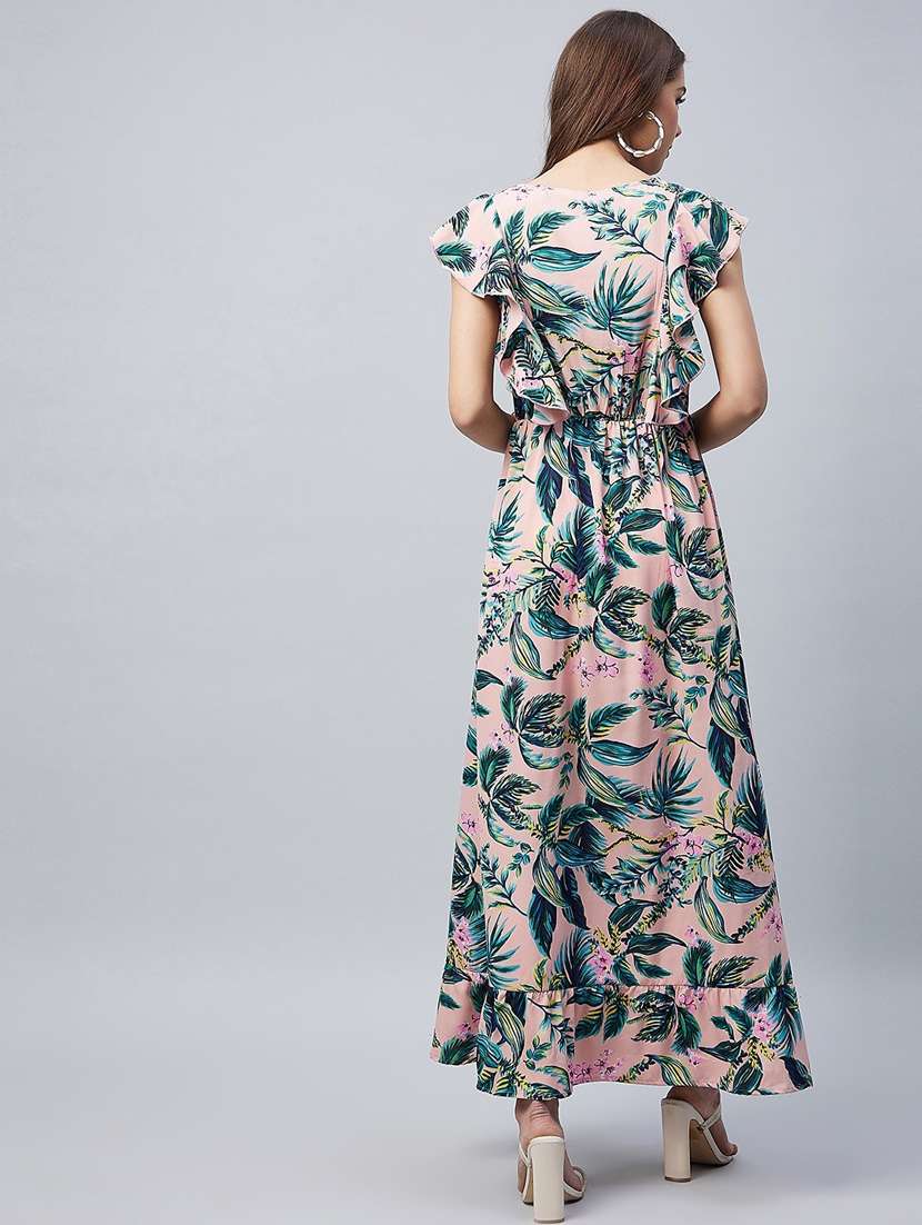 women's fit & flare floral dress - 19371205 -  Standard Image - 5