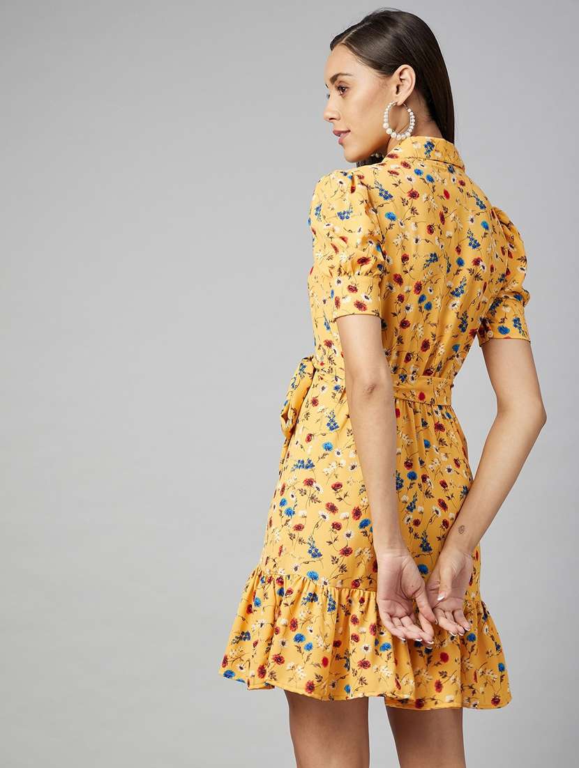 Women's Tiered Dress Floral Dress - 19371229 -  Standard Image - 3