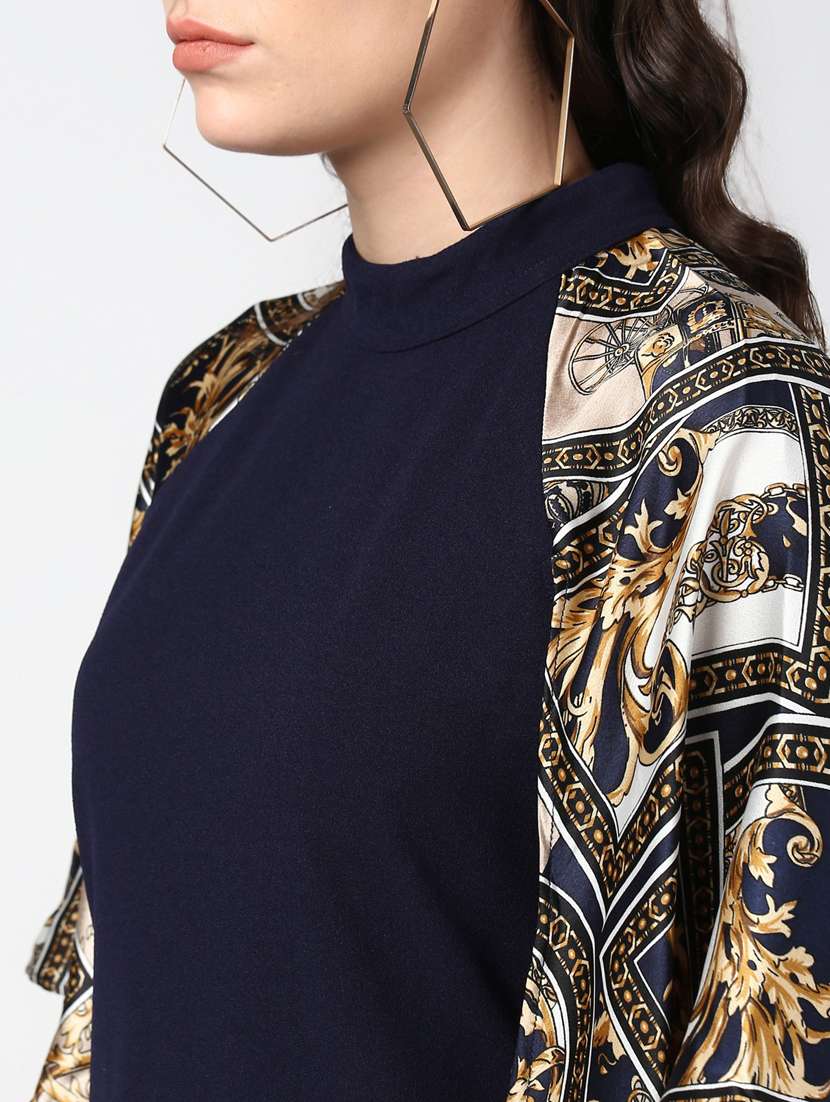 Printed A-line Dress - 19371362 -  Standard Image - 5