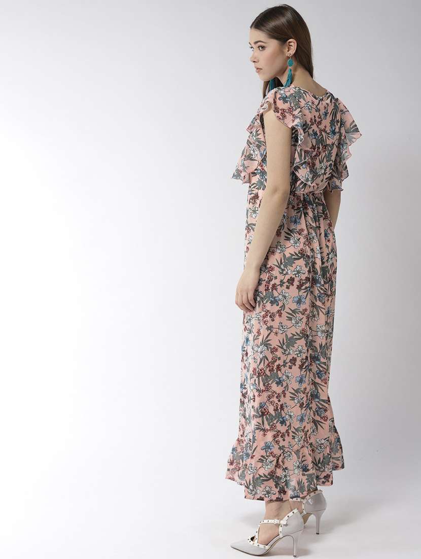 women's fit & flare floral dress - 19371386 - Standard Image - 3