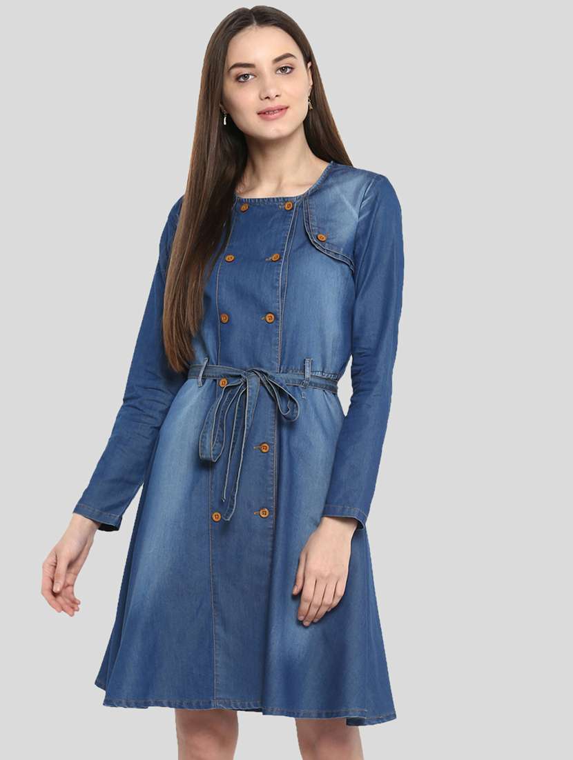 Women's  Solid Dress