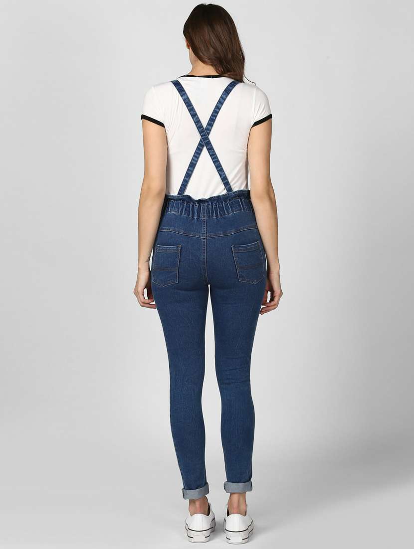 blue denim dungaree - 19371664 -  Standard Image - 3